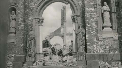 El antes de la Catedral de Urakami, destruida por la bomba atómica de Nagasaki en 1945.- REUTERS.