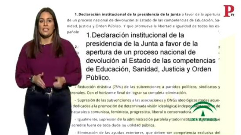 Â¿CuÃ¡ntas de las medidas de Vox para AndalucÃ­a ha aceptado el PP para conseguir formar gobierno?