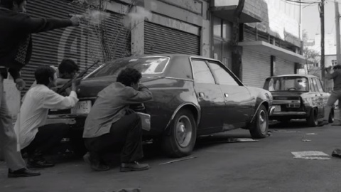 Un fotograma de 'Roma'. - NETFLIX Un fotograma de 'Roma'. - NETFLIX
