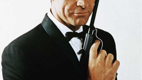 El actor Sean Connery, carcterizado como Jabes Bond, 007. El actor Sean Connery, carcterizado como Jabes Bond, 007.