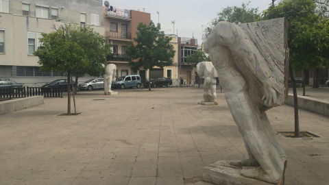 Monumento a los presos del canal en Bellavista (Sevilla)