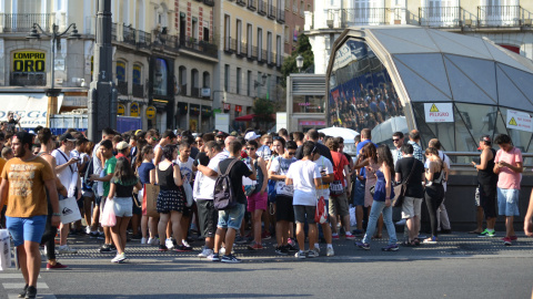 Madrid bate el récord de asistencia  en la primera gran quedada Pokémon./Raquel Abad