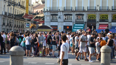 Madrid bate el récord de asistencia  en la primera gran quedada Pokémon./Raquel Abad