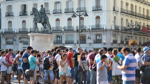 Madrid bate el récord de asistencia  en la primera gran quedada Pokémon./Raquel Abad