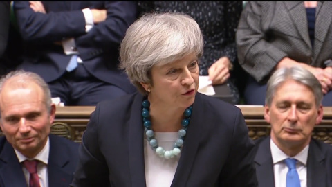 May advierte al Parlamento que si no apoyan su acuerdo del Brexit "será catastrófico" May advierte al Parlamento que si no apoyan su acuerdo del Brexit "será catastrófico"