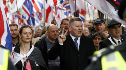Paul Golding, líder de Britain First. / REUTERS Paul Golding, líder de Britain First. / REUTERS