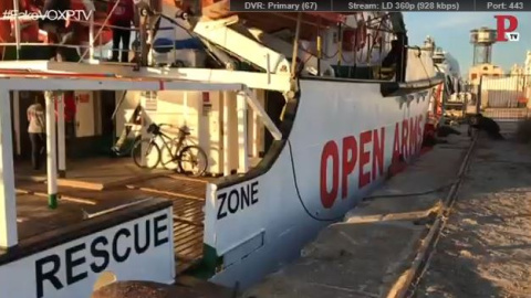 Â¿Por quÃ© estÃ¡ parado el Open Arms en el puerto de Barcelona?