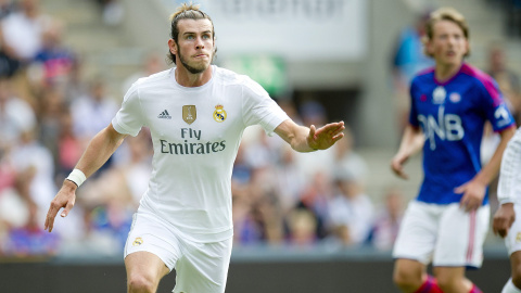 El jugador galés del Real Madrid Gareth Bale, durante el partido contra el aquipo noruego Valerenga, en Oslo, último de la gira de pretemporada del club madrileño. EFE/EPA/Jon Olav Nesvold El jugador galés del Real Madrid Gareth Bale, durante el partido contra el aquipo noruego Valerenga, en Oslo, último de la gira de pretemporada del club madrileño. EFE/EPA/Jon Olav Nesvold
