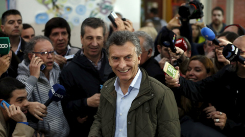 El líder de la conservadora Propuesta Republicana y aspirante a la Presidencia por el frente opositor Cambiemos, Mauricio Macri. REUTERS