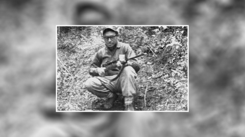 Béjar, en su etapa como guerrillero. Béjar, en su etapa como guerrillero.