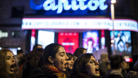 Manifestación feminista en Madrid. / J.VARGAS