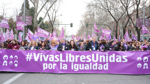 Manifestación feminista en Madrid. / J. GÓMEZ