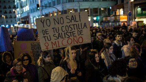 Manifestación feminista en Madrid. / J.VARGAS