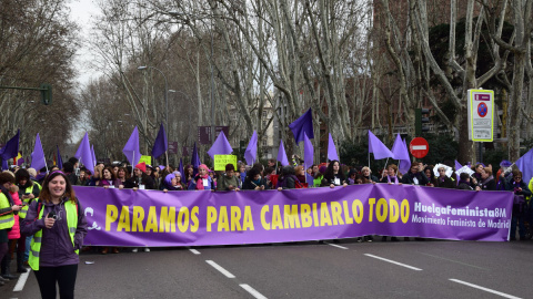 Manifestación feminista en Madrid. / MARÍA LOZANO