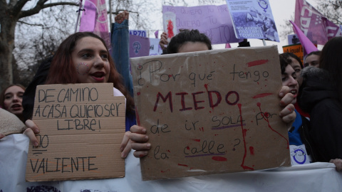 Manifestación feminista en Madrid. / J. GÓMEZ