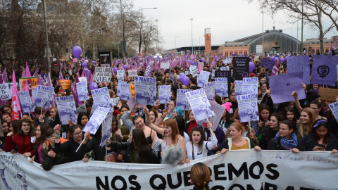 Manifestación feminista en Madrid. / J. GÓMEZ