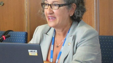 María Elena Palacios, inspectora de Policia. E.P.