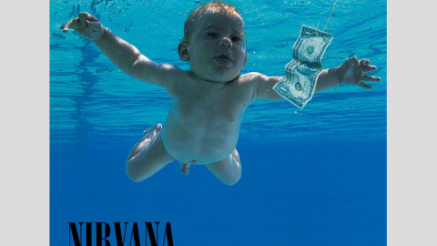 Portada de 'Nevermind' del grupo Nirvana. Portada de 'Nevermind' del grupo Nirvana.