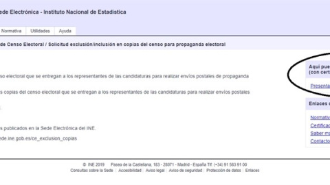 Pasos para dejar de recibir propaganda electoral