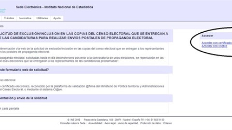 Pasos para dejar de recibir propaganda electoral
