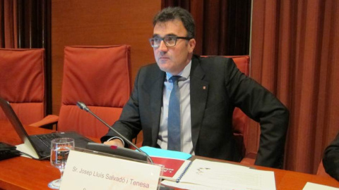 El secretario de Hacienda del Govern, Lluís Salvadó, en una comparecencia en el Parlament. E.P. El secretario de Hacienda del Govern, Lluís Salvadó, en una comparecencia en el Parlament. E.P.
