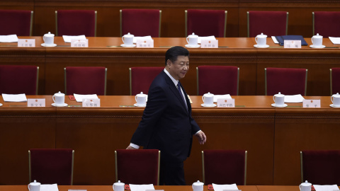 Xi Jinping hace acto de presencia en la Asamblea Nacional Popular de China.- AFP Xi Jinping hace acto de presencia en la Asamblea Nacional Popular de China.- AFP