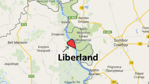 Liberland.- Google Maps. Liberland.- Google Maps.