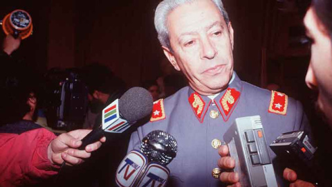 Imagen de archivo del general retirado del Ejército chileno Hernán Ramírez Rurange. Imagen de archivo del general retirado del Ejército chileno Hernán Ramírez Rurange.