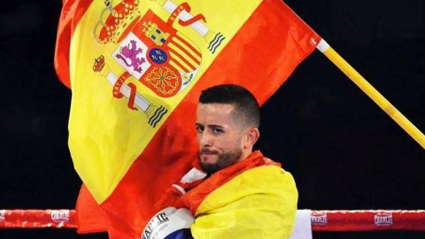 El boxeador español Rubén Nieto. El boxeador español Rubén Nieto.