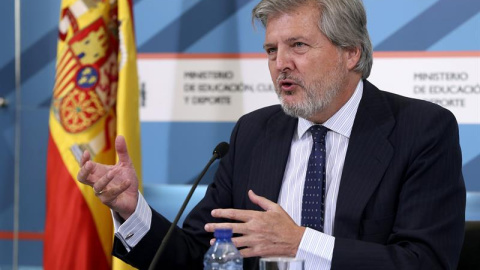 El ministro de Educación, Iñigo Méndez de Vigo, hace declaraciones tras la Conferencia Sectorial de Educación, que ha presidido hoy en Madrid. EFE El ministro de Educación, Iñigo Méndez de Vigo, hace declaraciones tras la Conferencia Sectorial de Educación, que ha presidido hoy en Madrid. EFE