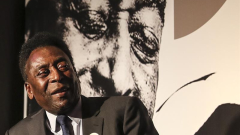 Pelé, durante un acto en Río hace unos días. EFE/ Antonio Lacerda Pelé, durante un acto en Río hace unos días. EFE/ Antonio Lacerda