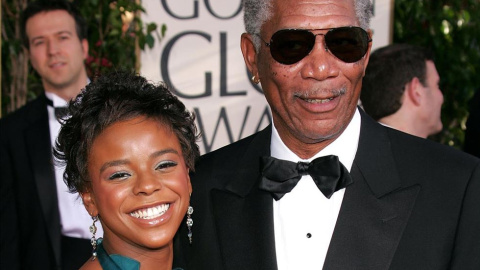 Morgan Freeman y su nieta.- EUROPA PRESS Morgan Freeman y su nieta.- EUROPA PRESS