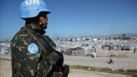 Foto de archivo de Cascos Azules. EFE Foto de archivo de Cascos Azules. EFE