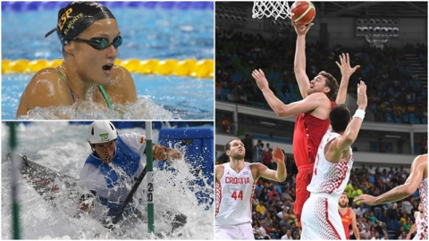 Mireia Belmonte, Ander Elosegi y el baloncesto masculino, platos fuertes de este martes. Mireia Belmonte, Ander Elosegi y el baloncesto masculino, platos fuertes de este martes.