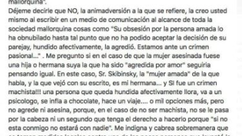 Carta de Eva Saura a Skibinsky Carta de Eva Saura a Skibinsky