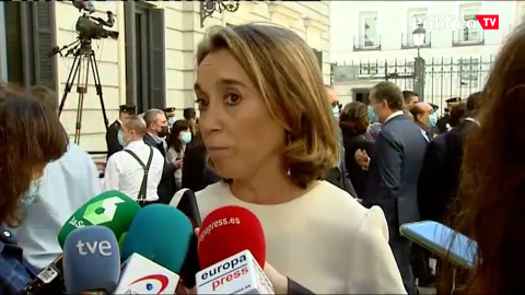 Cuca Gamarra sobre las palabras de Otegi: "Me parecen pura hipocresía" Cuca Gamarra sobre las palabras de Otegi: "Me parecen pura hipocresía"