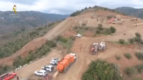 La vertiginosa transformación del Cerro de la Corona para llegar hasta Julen La vertiginosa transformación del Cerro de la Corona para llegar hasta Julen