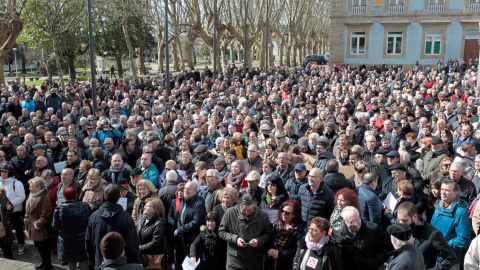 Ferrol también se sumó a la Marea de los pensionistas. | EFE