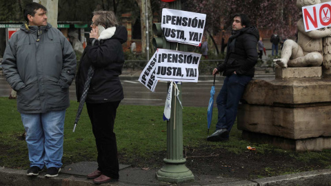 Aspecto de la convocatoria en Madrid. | REUTERS