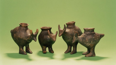 Vasijas de alimentación de la Edad del Bronce tardío de Vösendorf, Austria.- ENVER-HIRSCH © MUSEO WIEN