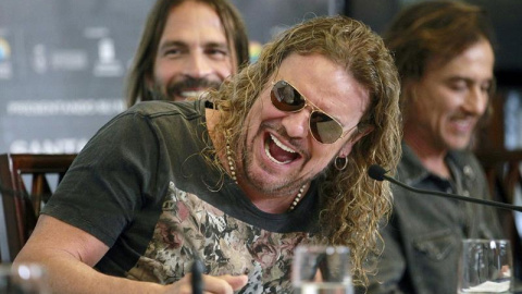 El cantante de Maná, en rueda de prensa. EFE El cantante de Maná, en rueda de prensa. EFE