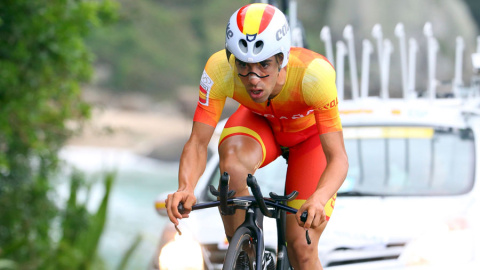 Castroviejo, durante la carrera. REUTERS/Paul Hanna Castroviejo, durante la carrera. REUTERS/Paul Hanna