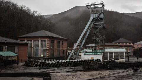 Pozo San Nicolás, en Mieres, última mina en activo de Asturias.- JAIRO VARGAS Pozo San Nicolás, en Mieres, última mina en activo de Asturias.- JAIRO VARGAS