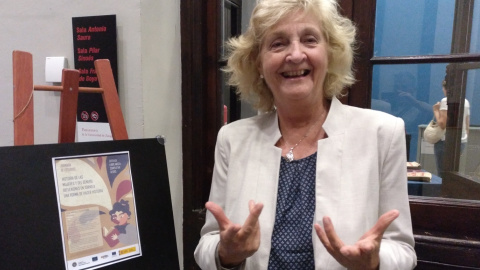 25-09-19 - Mary Nash comenzó a dar una asignatura de Historia de la Mujer en la Universitat de Barcelona en 1974. / EDUARDO BAYONA