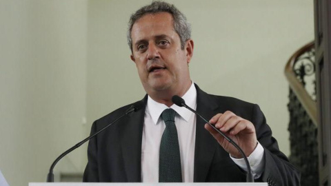 L'exconseller pres Joaquim Forn (PDeCAT) que ha anunciat aquest dimecres la seva decisió d'encapçalar una candidatura "integradora, solvent i transversal" per l'alcaldia de Barcelona. EFE/Sergio Barrenechea L'exconseller pres Joaquim Forn (PDeCAT) que ha anunciat aquest dimecres la seva decisió d'encapçalar una candidatura "integradora, solvent i transversal" per l'alcaldia de Barcelona. EFE/Sergio Barrenechea