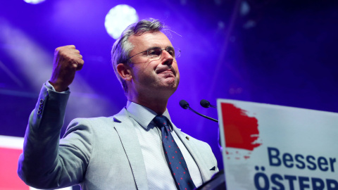 El líder de la formación ultraderechista Partido de la Libertad de Austria, Norbert Hofer. / Reuters El líder de la formación ultraderechista Partido de la Libertad de Austria, Norbert Hofer. / Reuters