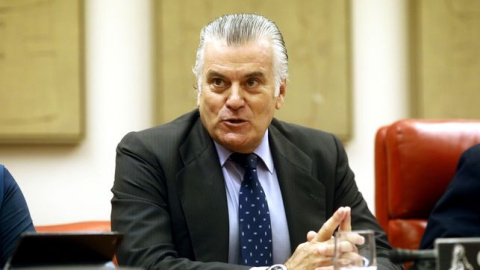 El extesorero del PP, Luis Bárcenas, durante su comparecencia en el Congreso - EFE El extesorero del PP, Luis Bárcenas, durante su comparecencia en el Congreso - EFE