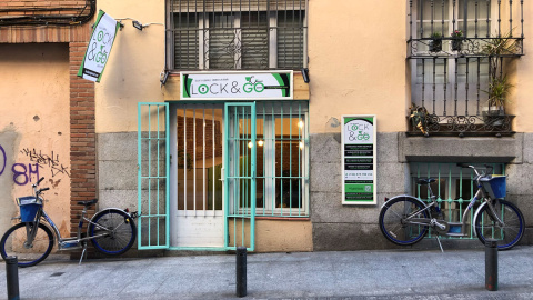 Consigna de equipajes en Huertas. / T.J.L. Consigna de equipajes en Huertas. / T.J.L.