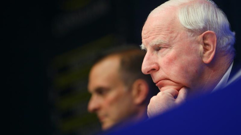 El presidente del Comité Olímpico Irlandés, Patrick Hickey, implicado en una supuesta red de venta ilegal de entradas, en una imagen de archivo. EFE El presidente del Comité Olímpico Irlandés, Patrick Hickey, implicado en una supuesta red de venta ilegal de entradas, en una imagen de archivo. EFE