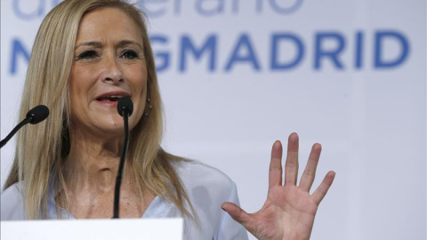 La presidenta de la Comunidad de Madrid, Cristina Cifuentes. EFE/Archivo La presidenta de la Comunidad de Madrid, Cristina Cifuentes. EFE/Archivo